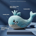 Premium Plush Cat Toy - Whale Cat Toy, Eco Friendly, Catnip