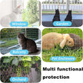 Cat Balcony Net 10x26ft Anti-Fall Fence Net Dog Fence Nets,Small Patio for Apartment Balcony Protection for Balcony Wind