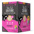 Tiki Cat Solutions Mousse Multipack Wet Cat Food, Fussy, Duck Liver & Egg, 2.4 oz. Pouch (12 Pack)