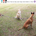 3 Dog Leash for 1-3 Dogs, Multiple Dog Leash, 360° Swivel No Tangle, Purple