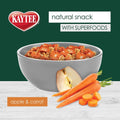 Kaytee Natural Snack with Superfoods For Pet Guinea Pigs, Rabbits, Hamsters, and Other Small Animals, Apple & Carrot, 2.