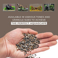 Ultum Nature Systems Controsand Santa Fe Aquarium Gravel (3L) - Small Pebbles for Fish Tank - Planted Aquarium Rocks - F