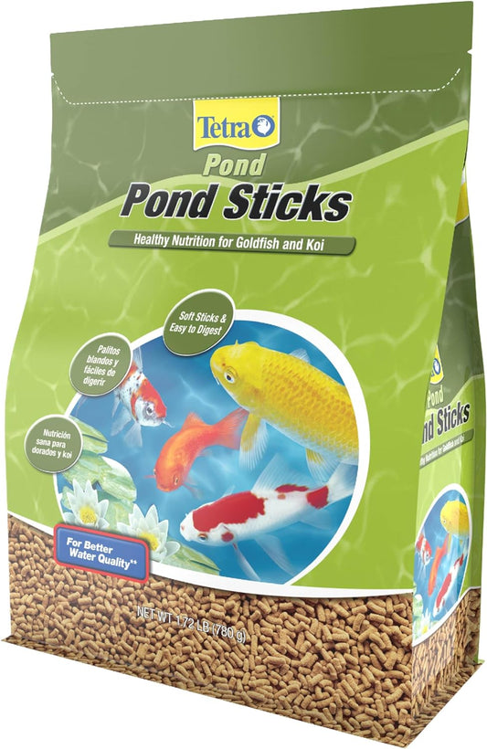 Tetra Pond Sticks Fish Food For Goldfish & Koi, 1.72 lbs