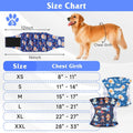 5 Pack Dog Diapers Male, High Absorbing Dog Wraps, Belly Bands for Male Dogs with Incontinence or Frequent Urination, Wa