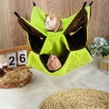 3 Tier Ferret Rat Hammock, Guinea Pig Cage Accessories, Green