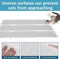 26 Pack Scat Mat for Cats - 3.3 x 16.7 Inch Cat Deterrent Mat to Keep Cats Out of Yard Permanently, Dog and Cat Spikes M