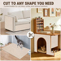 Vuesill Cat Scratch Furniture Protector, DIY Cat Scratching Mat for Couch, Sofa, Wall,Cat Post,Cat Tree Durable Furniture Guards Couch Scratcher from Cats Claws Scratching for Indoor(39.4x15.8 Beige)