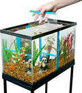 PENN-PLAX Fish Tank Divider – Clear, Perforated Polymer Screen – 11 3/8” x 9 5/8” – Medium – Great for 10 Gallon Aquariu