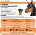 BARKLESS Dog Muzzle, Humane Basket Muzzle for Large Dogs Biting, Scavenging