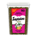 Temptations Cat Treats, Classic Crunchy and Soft Cat Treats, Blissful Catnip Flavor, Catnip Treats, 16 oz. Tub