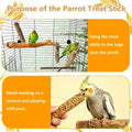 Acsist 3PCS Parakeet Treat,Natural Parrots Treat Sticks,Vegetable & Grain Style Sticks,Bird Treats for Cockatiel Lovebirds Budgies Canary Finches Myna Conure