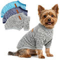 3 Pack Dog Sweaters for Small Dogs Girl Boy Winter Fleece Clothes Warm Soft Dog Sweatshirt Outfit for Dogs Cats Pet Apparel
