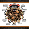 VICTOR Raw Kibble Blend - Salmon Freeze-Dried Dry Cat Food, 4 lb