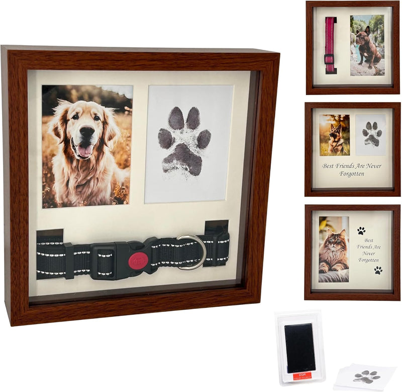 OtterPets Paw Print Kit for Dogs 9x9, 4 customizable displays