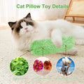 Rishoesu 3 Pcs Interactive Cat Toys Cat Pillows, Soft and Durable Crinkle Sound Catnip Toys, for Indoor Cats Funny Kitte