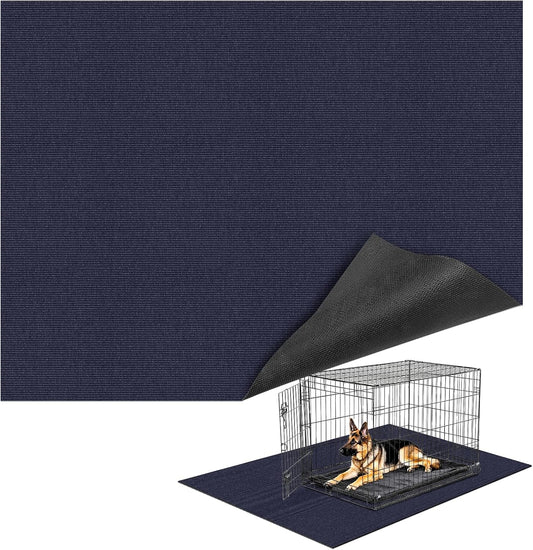 46" X 60" X 0.23'' Waterproof Mat for Under Dog Crate, Floor Protector Mat