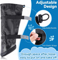 Hipaw Waterproof Dog Boots for Winter Snow Rain,Non-Slip Dog Shoes for Medium to Large Dogs,Extended Cuff Paw Protectors