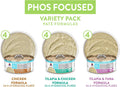 Weruva Wx Phos Focused Pate Formulas 5.5oz Can Variety Pack, Pack of 12