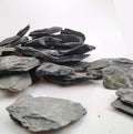 Voulosimi Natural Slate Rocks PH Neutral Stone Perfect Rocks for Aquariums, Landscaping Model,Tank Decoration,Amphibian 