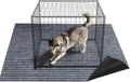 74 * 60 * 0.3inch Dog Crate Floor Protection Mat Kennel Mat to Protect Floors Non-Slip Absorbs Urine Water Resistant Pad