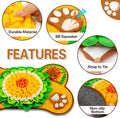 Snuffle Mat for Dogs, Pet Snuffle Mat for Small and Medium Dogs, Interactive Sniff Mat Feeding Mat for Puppies, Slow Fee