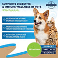 Natural Intestinal Defense for Dogs & Cats – Herbal Cleanse with Black Walnut & Probiotic – Promotes Healthy Gut & Flora Balance – Advanced Broad Spectrum Formula – Made in USA