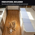 12 Pack Cat Spike Mat with High-Low Spikes, Interlocking Scat Mat for Cats and Dogs, Clear Cat Deterrent Mat for Indoor 