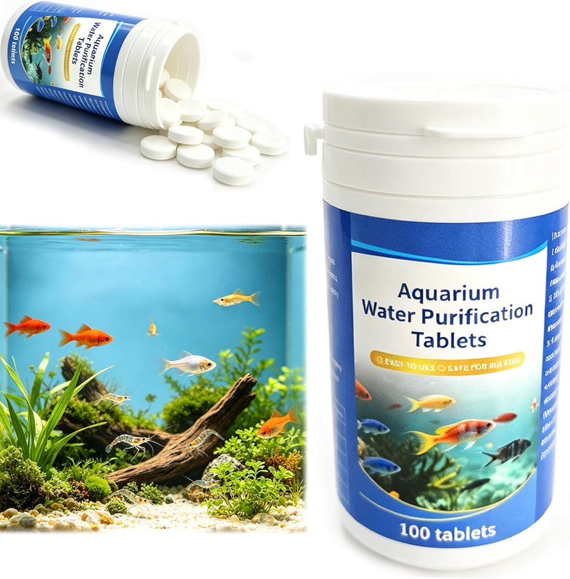 Fish Tank Water Purification Tablets - Clarify Water (1)
