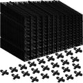 18Pcs Aquarium Fish Tank Divider Plastic Egg Crate Aquarium Filter Bottom Tray Grid Isolation Board Partition Net Pane S