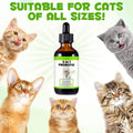 Probiotic for Cats, 3 in 1 Cat Probiotic Supplement Help Digestive, Cat Probiotics for Gut Health, 60ml