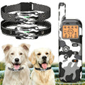 Htcuto Wireless Dog Fence & Training Collar for 2 Dogs, 3500ft Boundary, 4 Modes-Ultrasonic/Beep/Vibration/Static, 6100FT Remote, IPX7 Waterproof, 185-Day Standby, Electric Perimeter for Outdoor-GT1