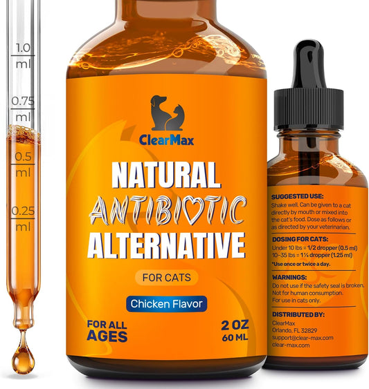 Cat Antibiotic Respiratory Support During Cough & Allergies