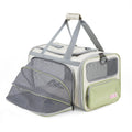 Pawaii Cat Carrier with ID Tag, TSA Airline Approved Soft Sided Collapsible Pet Travel Carrier, Portable Comfortable Convenient Foldable Cat Travel Bag