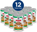 Hill's Science Diet Puppy Wet Dog Food, Chicken & Vegetables, 12.8 oz. Cans, 12-Pack