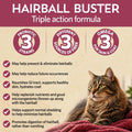 Hairball Buster Powder for Cats, Smoked Fish Flavor, 30 Servings, 2-Pack
