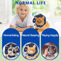 Maiiu Soft Adjustable Cat Cone Collar, Comfortable Recovery Collar for Cats After Surgery (Dark Blue, Small)