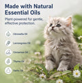 Craveit Natural Flea and Tick Collar for Cats, 4 Pack
