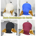 Dog Baseball Sun Hat, Breathable Cotton Canvas Pet Visor Hat with Adjustable Strap, UV Protection Outdoor Dog Cap for Sm