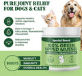 Green Lipped Mussel Powder for Dogs & Cats - 100% New Zealand Green Lipped Mussels - 800 Grams - Up to 2,665 Servings