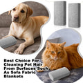 InnoHHustle 2 Pcs Pet Hair Block, Pet Hair Remover Grey Pumice Stone for Dog Cat Fur Removal Cleaning Dog Cat Fur Remover Stone Pets Rocks for Sofa Car Interior Bedding Carpet Couch Furniture