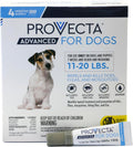 Provecta® Advanced Flea & Tick for Medium Dogs 11-20 lbs, 4-Month Supply