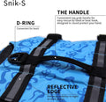 Dog Life Jacket Easy-Fit Adjustable Belt Pet Saver Swimming Safety Swimsuit Preserver with Reflective Stripes for Doggie (S, Blue)