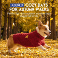 ASENKU Dog Sweater for Extra Large Dogs, Warm Knit Sweater for Doberman