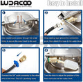 Automatic Animal Drinking Water Bowl, Stainless Steel Dog Water Bowl with 2 Float Valves, Livestock Automatic Water Bowl