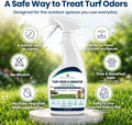 The Ecology Works Turf Odor Remover| Safe on All Grass Types, feet & Paws Plus Patio Furniture