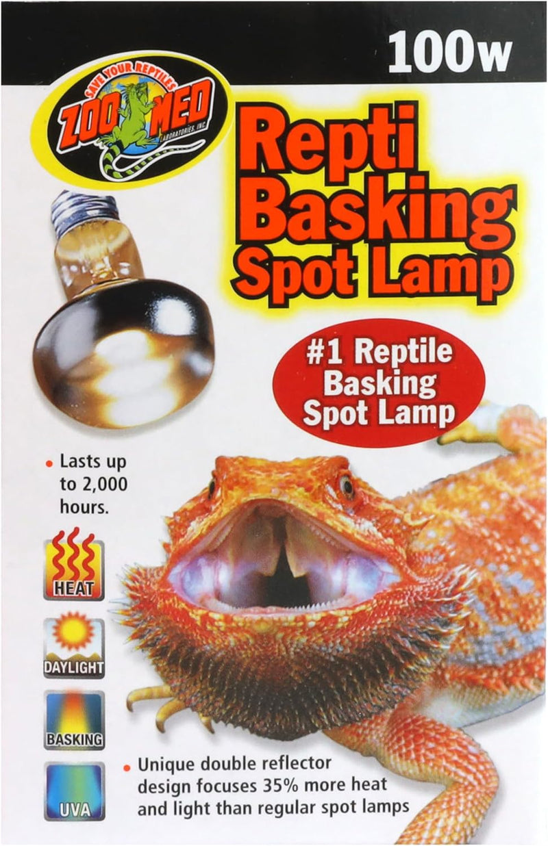 Zoo Med Repti Basking Spot Lamp 100watt for Reptiles