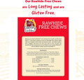 Country Kitchen Rawhide Free Chicken Dog Chews, for Small Dogs, Made with Real Chicken, No Wheat, Corn or Soy, 18 Count