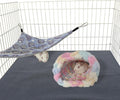Handmade Soft Crochet Fleece Guinea Pig Tunnel Hideout Bed