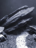 Natural Slate Stones 8 to 10 Inches - USA Sourced and Packaged for Aquascaping Aquariums, Terrariums, Paludariums, Repti