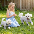 Dog Pajamas Pjs, Vet-Approved Calming Onesie for Small Medium Large Dog L